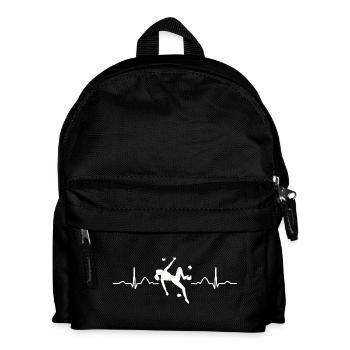 Boulderer heartbeat Bouldering Bouldering - Kids' Backpack - black - Front