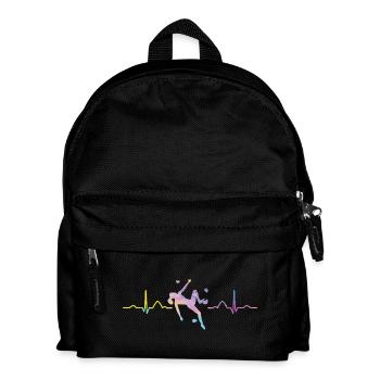 Boulderer heartbeat Bouldering Bouldering - Kids' Backpack - black - Front