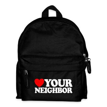 Charity – Christian Faith – Jesus - Kids' Backpack - black - Front
