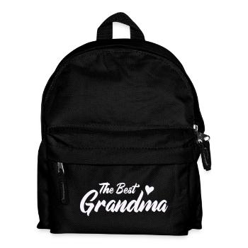 Best Granny Heart Design - Kids' Backpack - black - Front