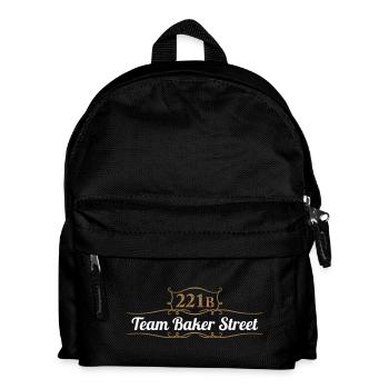 Team Baker Street - Kinder Rucksack - Schwarz - Vorne