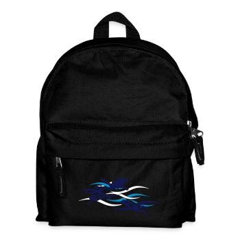 taucher - diver - Kids' Backpack - black - Front