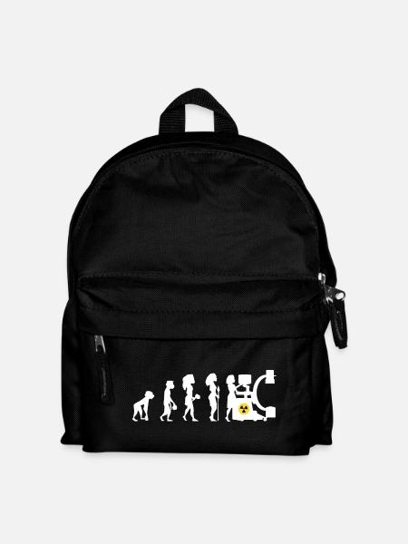 Humor Manip Block Radio für Frauen Radiologie - Kinder Rucksack - Schwarz