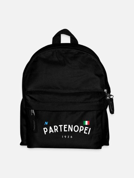 Partenopei Napoli 1926 Vintage-Logo - Kinder Rucksack - Schwarz