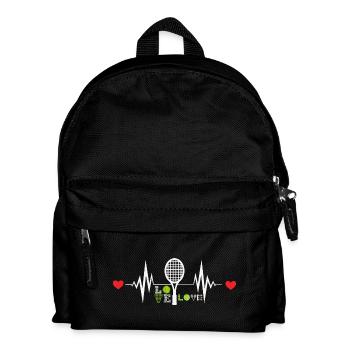 J’adore le tennis - Sac à dos Enfant - noir - Devant
