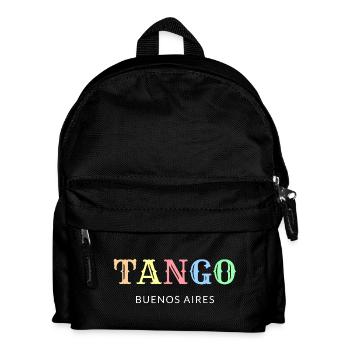 Tango Buenos Aires - Kinder Rucksack - Schwarz - Vorne