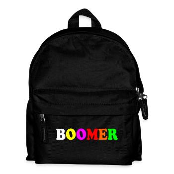 Boomer - Kinder Rucksack - Schwarz - Vorne