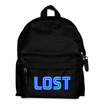 LOST | Colors can be changed - Kids' Backpack - black - Front