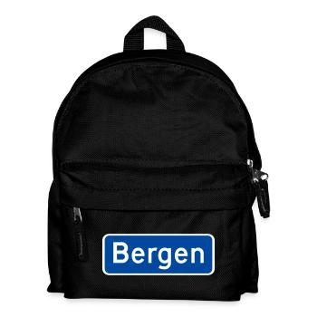 Bergen - Kids' Backpack - black - Front