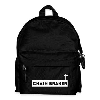 'Chainbreaker' – Faith-Based Clothes -Christianity - Kids' Backpack - black - Front