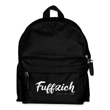 Fuffzich Ist Nur eine Zahl - Kinder Rucksack - Schwarz - Vorne