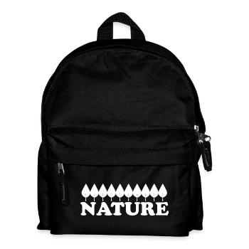 Nature - Sac à dos Enfant - noir - Devant