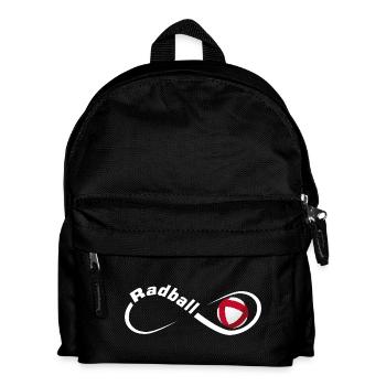 Cycling ball, cycleball, indoor cycling - Kids' Backpack - black - Front