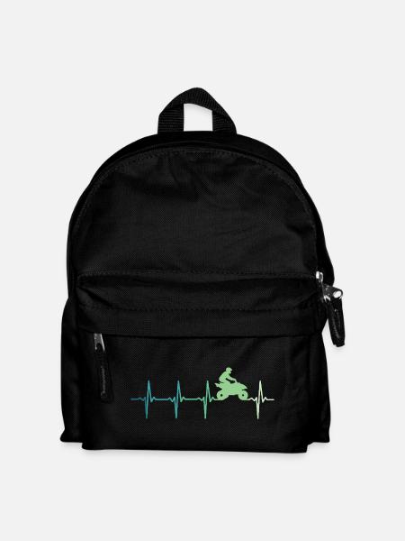 Quad Heartbeat ATV - Kinder Rucksack - Schwarz