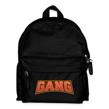 Gang - Kinder Rucksack - Schwarz - Vorne