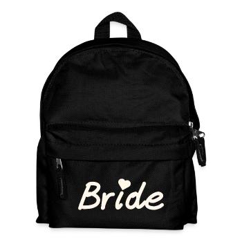 Bride - Kinder Rucksack - Schwarz - Vorne