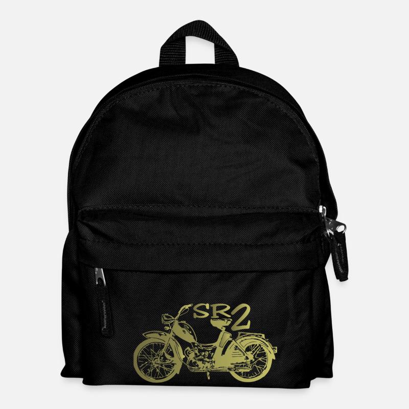 Simson SR2 - Kinder Rucksack - Schwarz