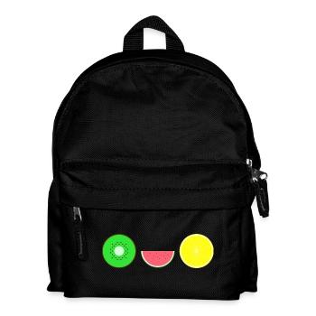 DIGITAL FRUIT - Hipster KIWI CITRON MELON - Sac à dos Enfant - noir - Devant