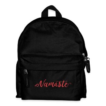 Namaste - Yoga - Kinder Rucksack - Schwarz - Vorne