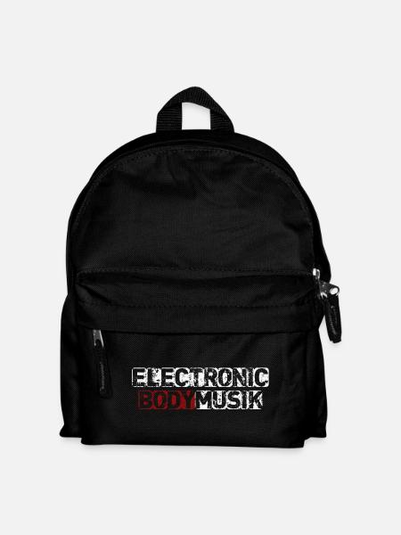 Electronic body music - Kids' Backpack - black