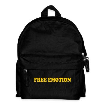 Free emotion - Kids' Backpack - black - Front