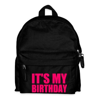 It's my birthday - Kids' Backpack - black - Front