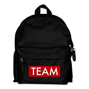 Team - Kinder Rucksack - Schwarz - Vorne