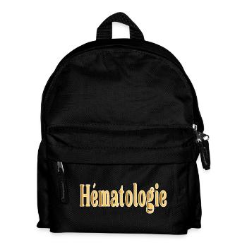 Hématologie Hématologue - Sac à dos Enfant - noir - Devant