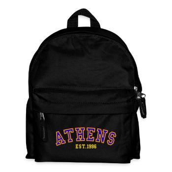 Athens Est. 1996 - Kids' Backpack - black - Front