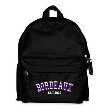 Bordeaux Est. 1976 - Kids' Backpack - black - Front