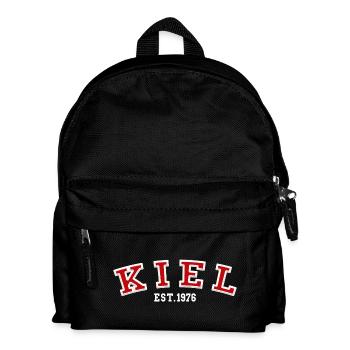 Kiel gegründet 1976 - Kinder Rucksack - Schwarz - Vorne