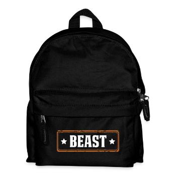 Beast - Kids' Backpack - black - Front