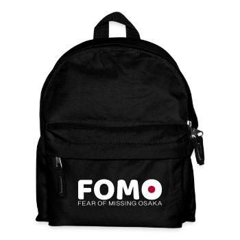 FOMO Osaka - Kinder Rucksack - Schwarz - Vorne
