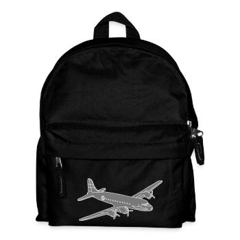 Airplane 2 - Kids' Backpack - black - Front