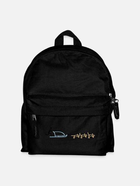 Dog Sled Dog Sports - Kids' Backpack - black