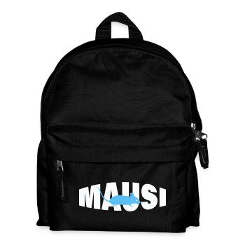 MAUSI - Kinder Rucksack - Schwarz - Vorne