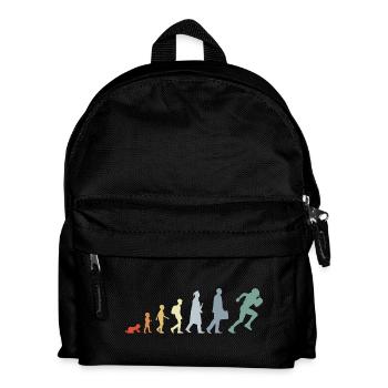 Développement du football américain - Sac à dos Enfant - noir - Devant