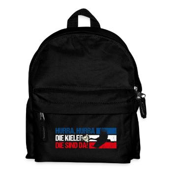 Kiel Fußball - Kinder Rucksack - Schwarz - Vorne
