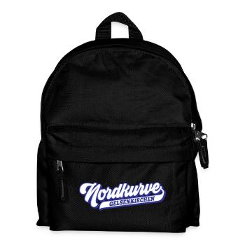Nordkurve Gelsenkirchen | Farbe änderbar - Kinder Rucksack - Schwarz - Vorne