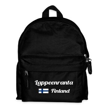 Lappeenranta, Finnland - Stilvolle Drucke - Kinder Rucksack - Schwarz - Vorne