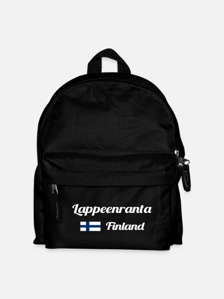 Lappeenranta, Finland- Stylish prints - Kids' Backpack - black