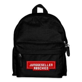 Enterrement de vie de garçon Jga - Sac à dos Enfant - noir - Devant