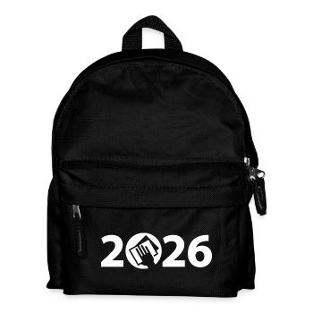 Nettoyage de printemps 2026, Nettoyage annuel 2026, plâtre 2026 - Sac à dos Enfant - noir - Devant