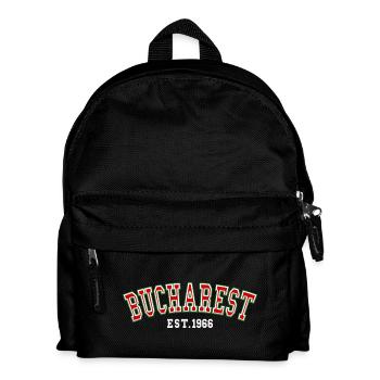Bukarest Est. 1966 - Kinder Rucksack - Schwarz - Vorne