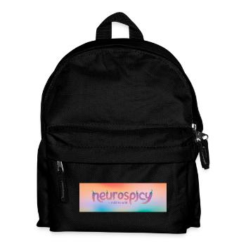 neurospicy – mild to wild - Kinder Rucksack - Schwarz - Vorne