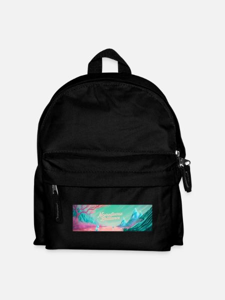 Neurodiversité Brillance - Sac à dos Enfant - noir
