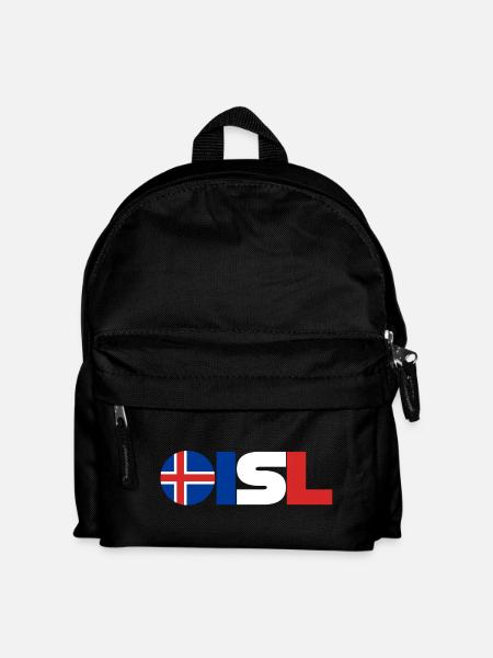 Iceland - Kids' Backpack - black