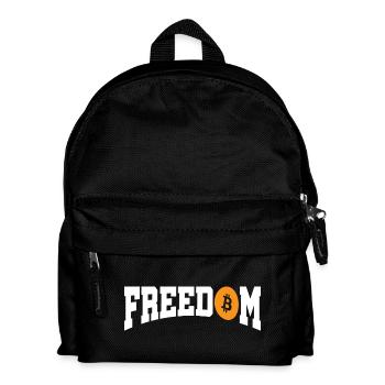 Liberté Bitcoin - Sac à dos Enfant - noir - Devant