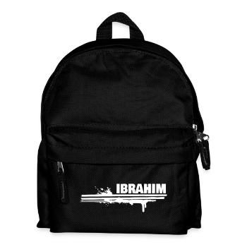 Painting Ibrahim - Kids' Backpack - black - Front