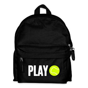 Tennis Tennis Player - Kids' Backpack - black - Front
